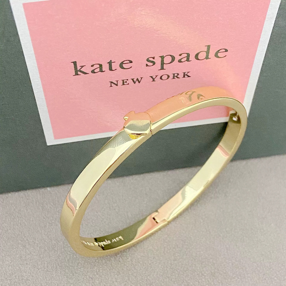 kate spade Glossy Enamel Geometric Metal Bracelet - Picture 9 of 9